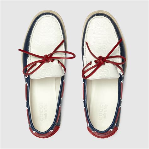 gucci boat shoes mens